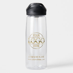 Modern Custom Logo Business Branding Werbung Trinkflasche