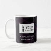 Modern Custom Logo  Kaffeetasse (Links)