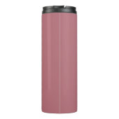 Modern Custom Logo Tumbler in Clean R Gold Design Thermosbecher (Rückseite)