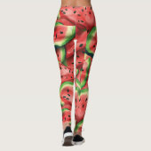 Modern Custom Name Fun Leggings (Rückseite)