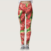 Modern Custom Name Fun Leggings (Vorderseite)