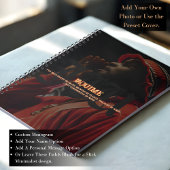 Modern Custom Name Monogram Hip Hop Sketchbook Notizblock