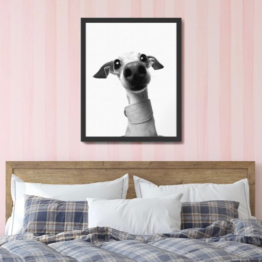 Modern Custom Pet Photo | Meeko Large Poster