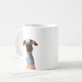Modern Custom Pet Photo | Meeko Zweifarbige Tasse (Vorderseite Links)