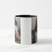 Modern Custom Two Full Photo Tasse (Zentrum)