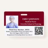 Modern Customize  Student Nurse Ausweis (Vorderseite)