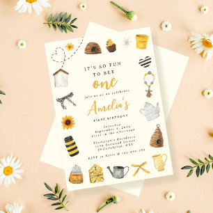 Modern Cute es macht so viel Spaß, einer zu sein 1 Einladung