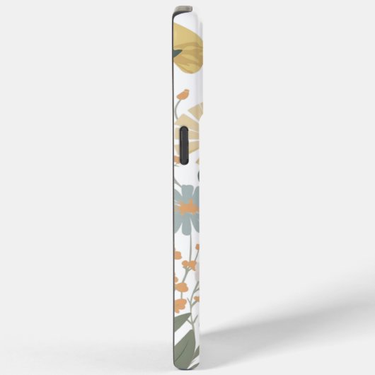 Modern cute pink spring flowers Case-Mate iPhone c Hülle (Rückseite / Rechts)