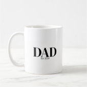 Modern Dad Established Mug Kaffeetasse (Links)