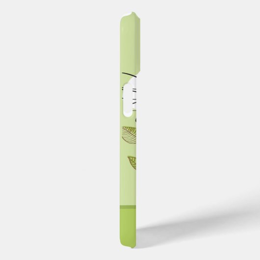 Modern Daisies Floral Monogram Case-Mate iPhone Hülle (Rückseite / Rechts)