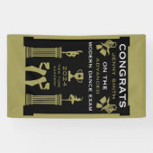 Modern Dance gratuliert Banner (Horizontal)