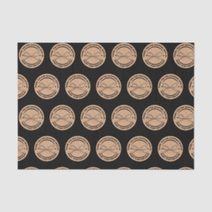 modern danke für business kraft bow black seidenpapier