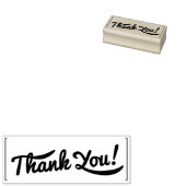 Modern Danke Gummistempel (Stempel)