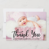 Modern danke neues Baby (Vorderseite)