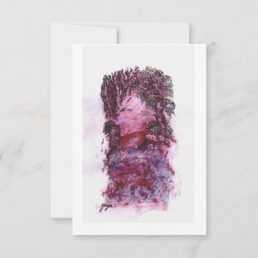 Modern Dankeskarte (Vorderseite)