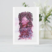 Modern Dankeskarte (Stehend Vorderseite)