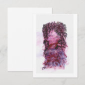 Modern Dankeskarte (Vorne/Hinten)