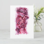 Modern Dankeskarte (Stehend Vorderseite)