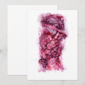 Modern Dankeskarte (Vorne/Hinten)