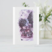 Modern Dankeskarte (Stehend Vorderseite)