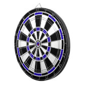 Modern  Dartboard Man Cave Decor Dartscheibe (Vorderseite rechts)