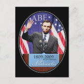 Modern Day Abraham Lincoln Postkarte (Vorderseite)