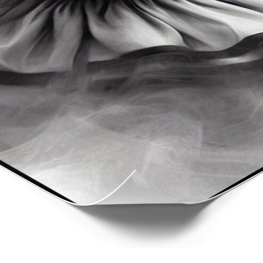 Modern Day Creepy Clown Portrait  Poster (Ecke)