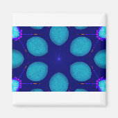 MODERN_Decoration_LIGHT STAR_BLUE Magnet (Vorne)