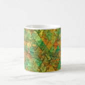 Modern Decorative Geometric Stained Glass Kaffeetasse (Mittel)