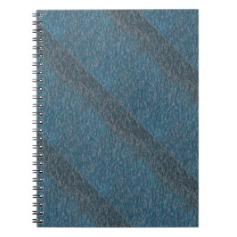 MODERN DEEP BLUE NIEDLICH Spiral Foto Notebook Notizblock