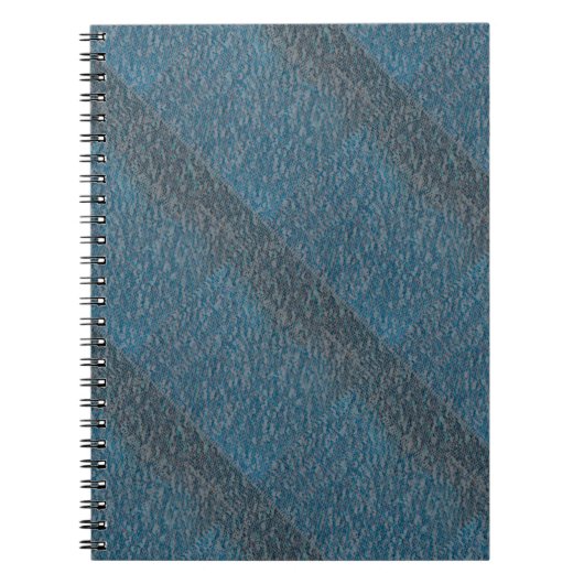 MODERN DEEP BLUE NIEDLICH Spiral Foto Notebook Notizblock (Vorderseite)