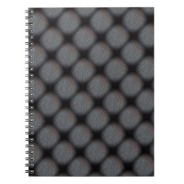 MODERN DEEP GRAY BLACK NIEDLICH Spiral Foto Notebo Notizblock