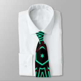 Modern Deep Red Black Green Niedlich Neck Tie Krawatte
