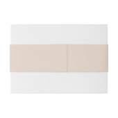 Modern Deep Red Unique Fancy Wedding Einladungsbanderole (Rückseitenbeispiel)