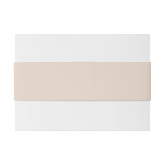 Modern Deep Red Unique Fancy Wedding Einladungsbanderole (Rückseitenbeispiel)