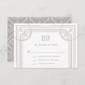 Modern Deko Frame UAWG Enclosure Card - Weiß Begleitkarte (Vorne/Hinten)