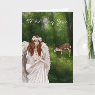 Modern Denken Sie an Ihre Karte Gruß mit Beautifu