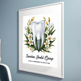 Modern Dentis Logo Poster