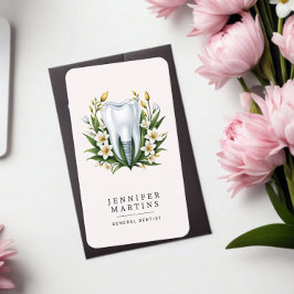 Modern Dentis Logo Visitenkarte