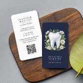 Modern Dentis Logo Visitenkarte