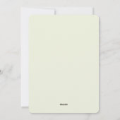 Modern Derby Horse Racing Party Invitation Einladung (Rückseite)