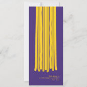 Modern Design Grad Announcement | Color-Editable (Rückseite)