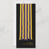 Modern Design Graduation Announcement | Color-Edit (Rückseite)