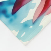 Modern Design Lily Blanket Fleecedecke (Ecke)