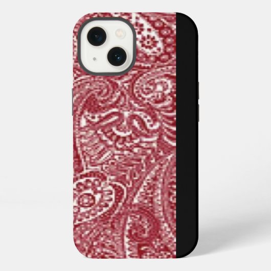 Modern Design Red Mini i iPad Case iPhone Hülle (Rückseite)