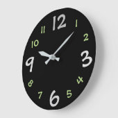 Modern design wall Clock Große Wanduhr (Winkel)