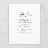 Modern Details Card (Vorderseite)