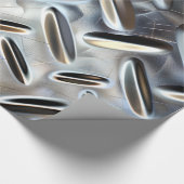 Modern Diamant Textur Wrapping Paper Geschenkpapier (Ecke)