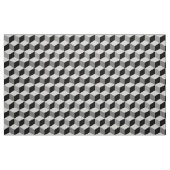 Modern Diamond Grid, Silber, Dunkelgrau und Schwar Stoff (Fat Quarter (45,7 x 55,9 cm))
