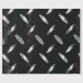 Modern Diamond Metal Plättchen Wrapping Paper - Bl Geschenkpapier (Flach)